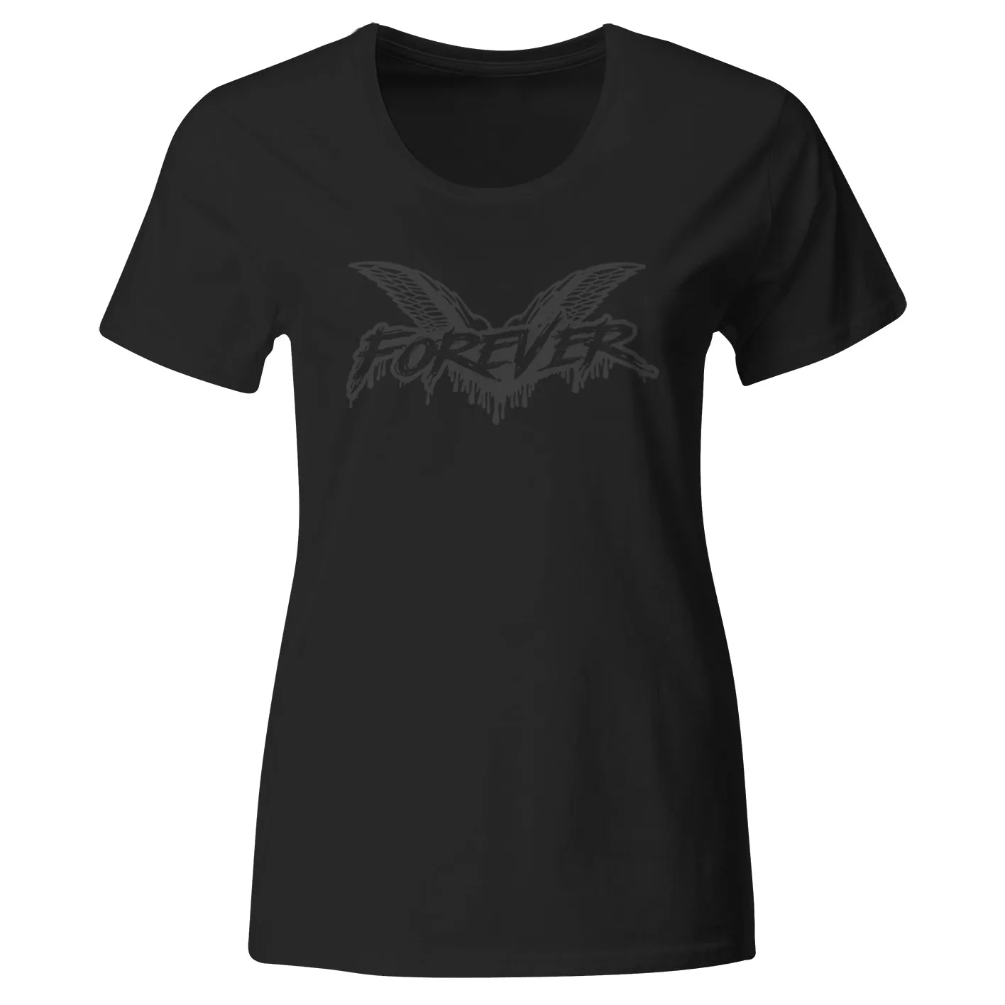 Cock Sparrer - Forever - Black on Black - T-Shirt - Fitted