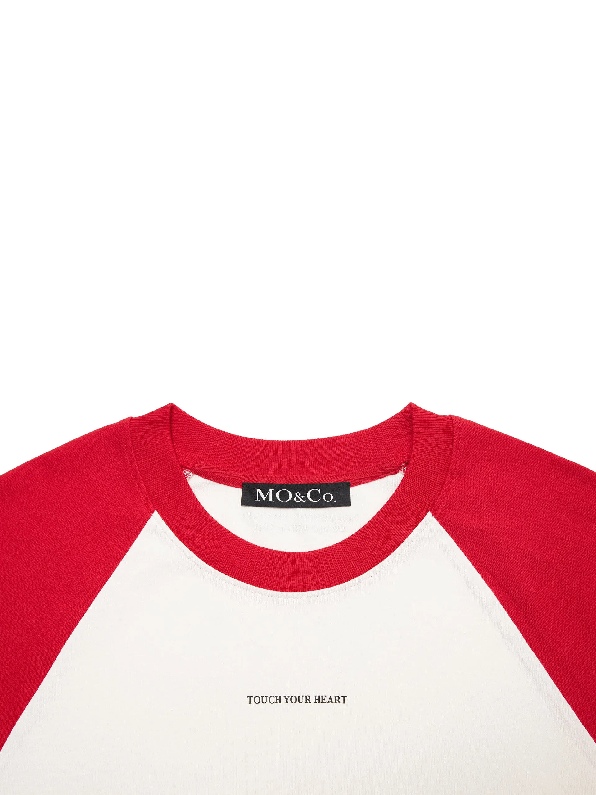 Contrasting Letter Print T-shirt