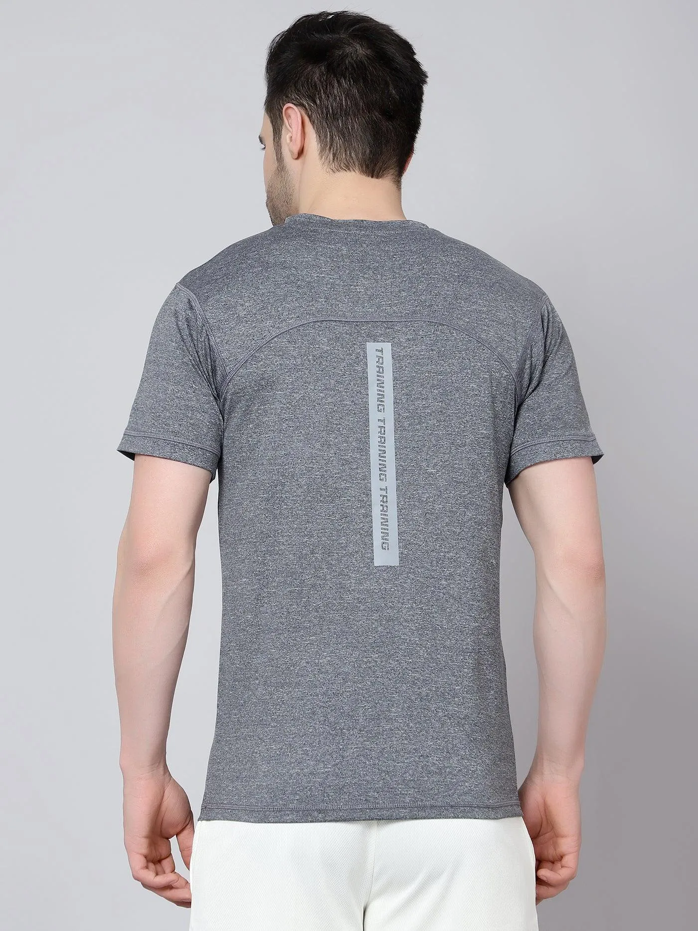 Core training t-shirt D.GREY