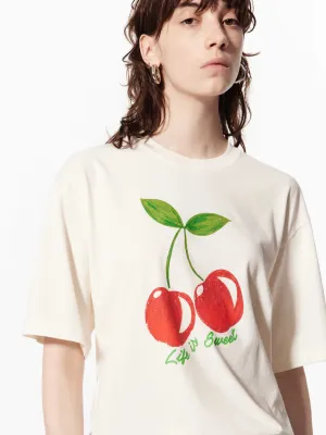 Cotton Cherry Graphic T-Shirt