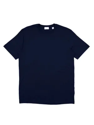 Crew Neck T Shirt- Dark Navy