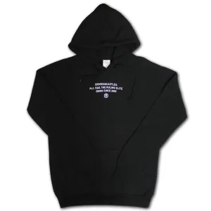 Crooks & Castles Takeover Dolman Pullover Hoodie Black