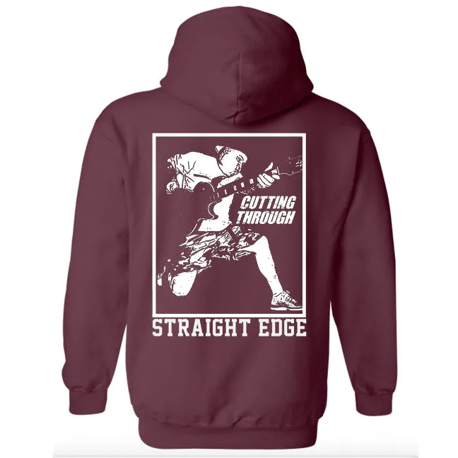 Cutting Through “Straight Edge” Pullover Hoodie