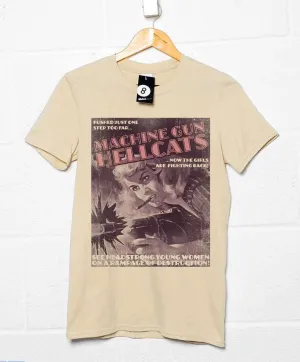 Deathray Machine Gun Hellcats T-Shirt