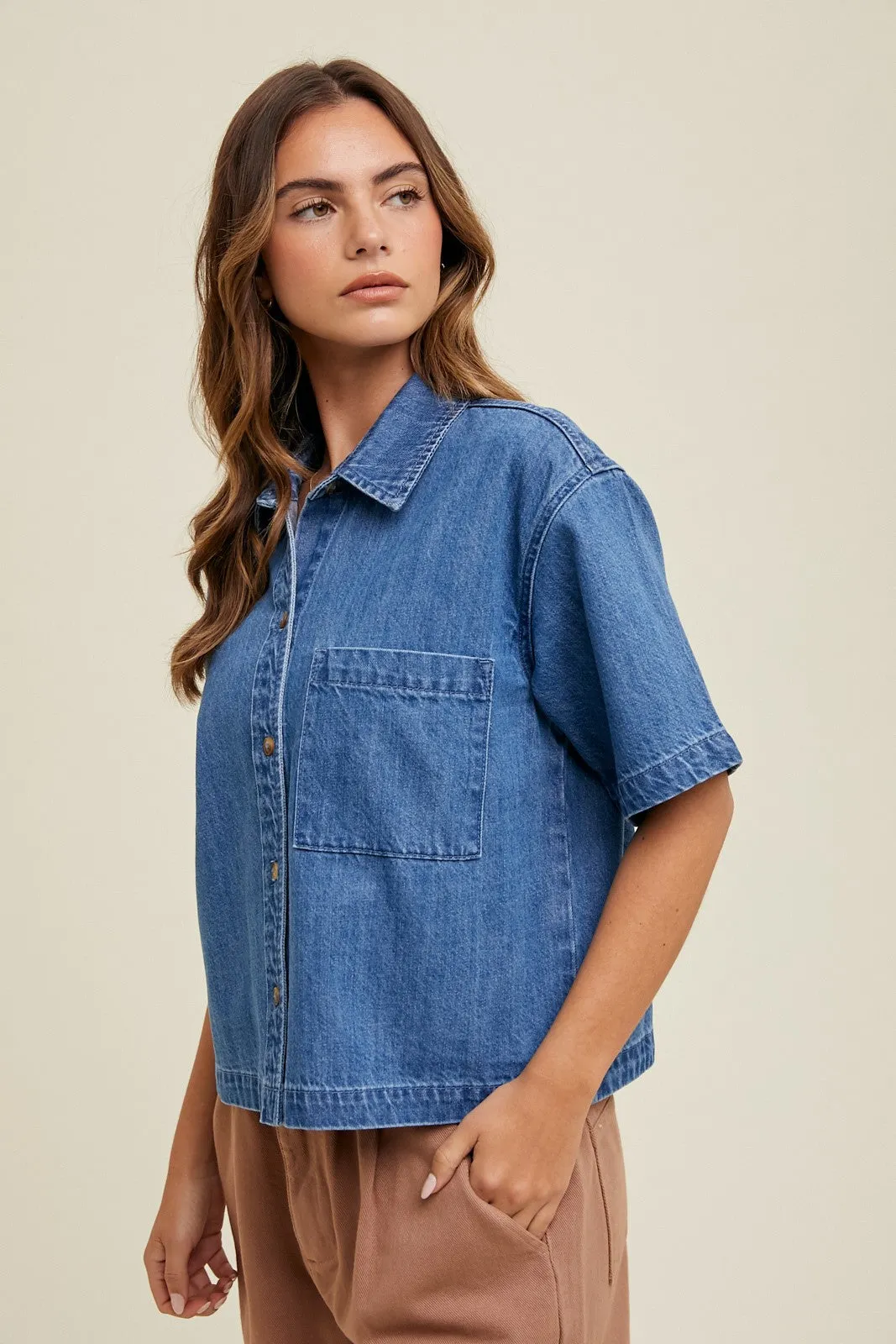 Denim Pocket Shirt