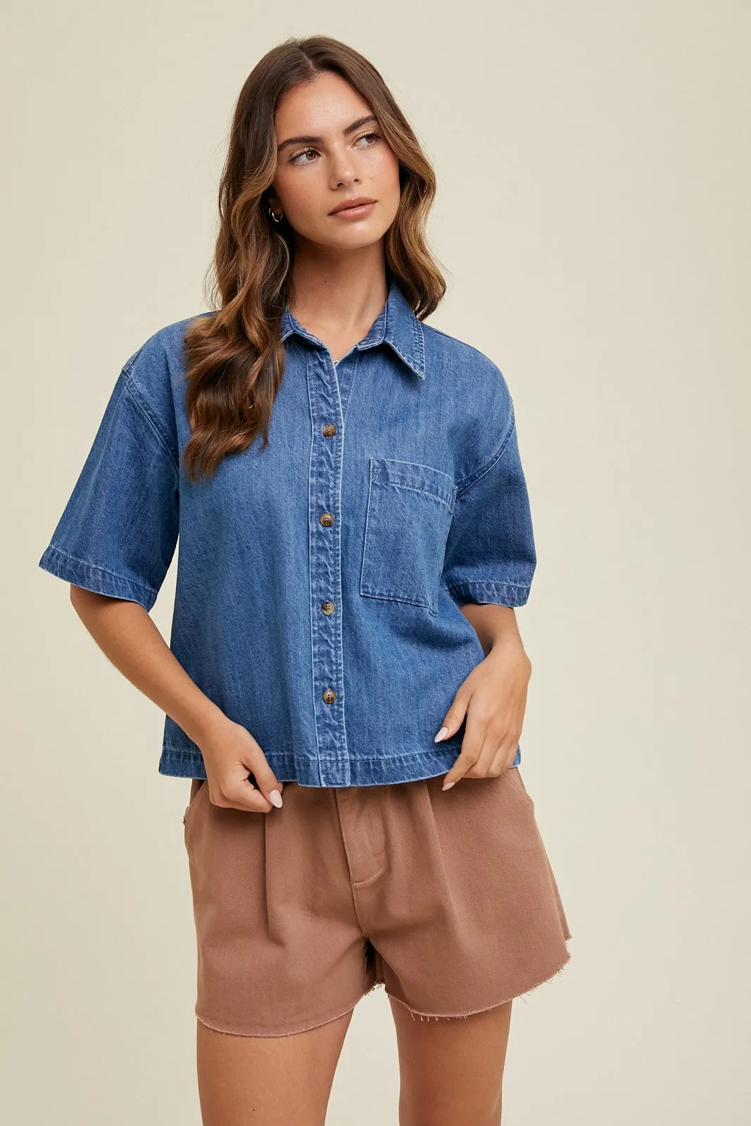 Denim Pocket Shirt