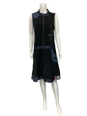 Desigual Midi Length Sleeveless Dress Size: 10