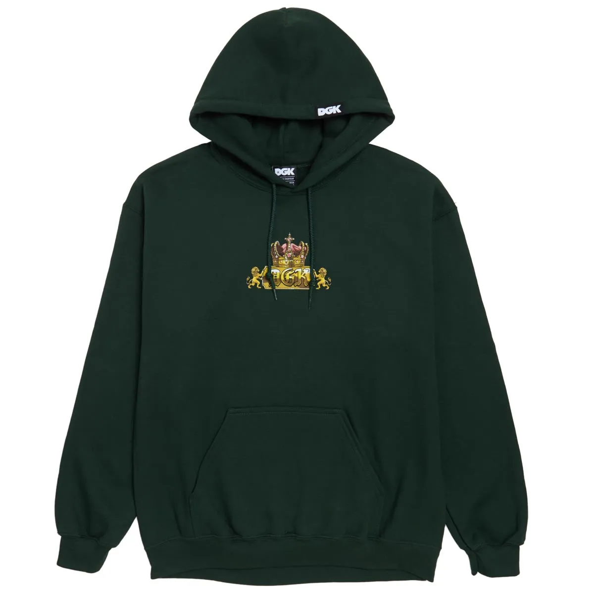 DGK V.I.P Fleece Hoodie - Forest Green