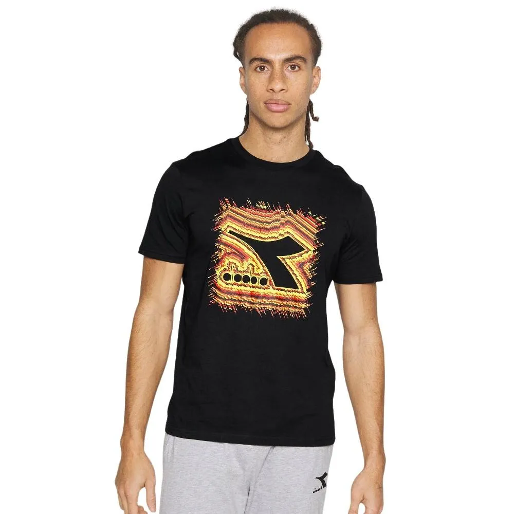 Diadora T-Shirt Masculino T-Shirt _SS_Freize Black