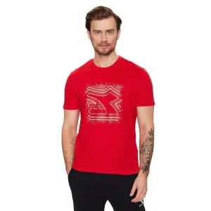 Diadora T-Shirt Masculino T-Shirt _SS_Freize Carmine_Red