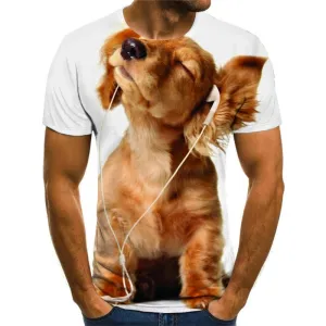 dog shirt Cool Puppy Cute animal Cool big Smart dogs men outfits