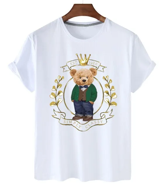 Eco-Friendly Classy Bear T-shirt