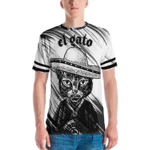 El Gato Men's T-Shirt - Sleek & Stylish Comfort