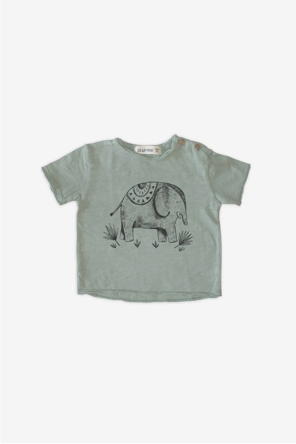 Elephant Sage - Grey T-Shirt