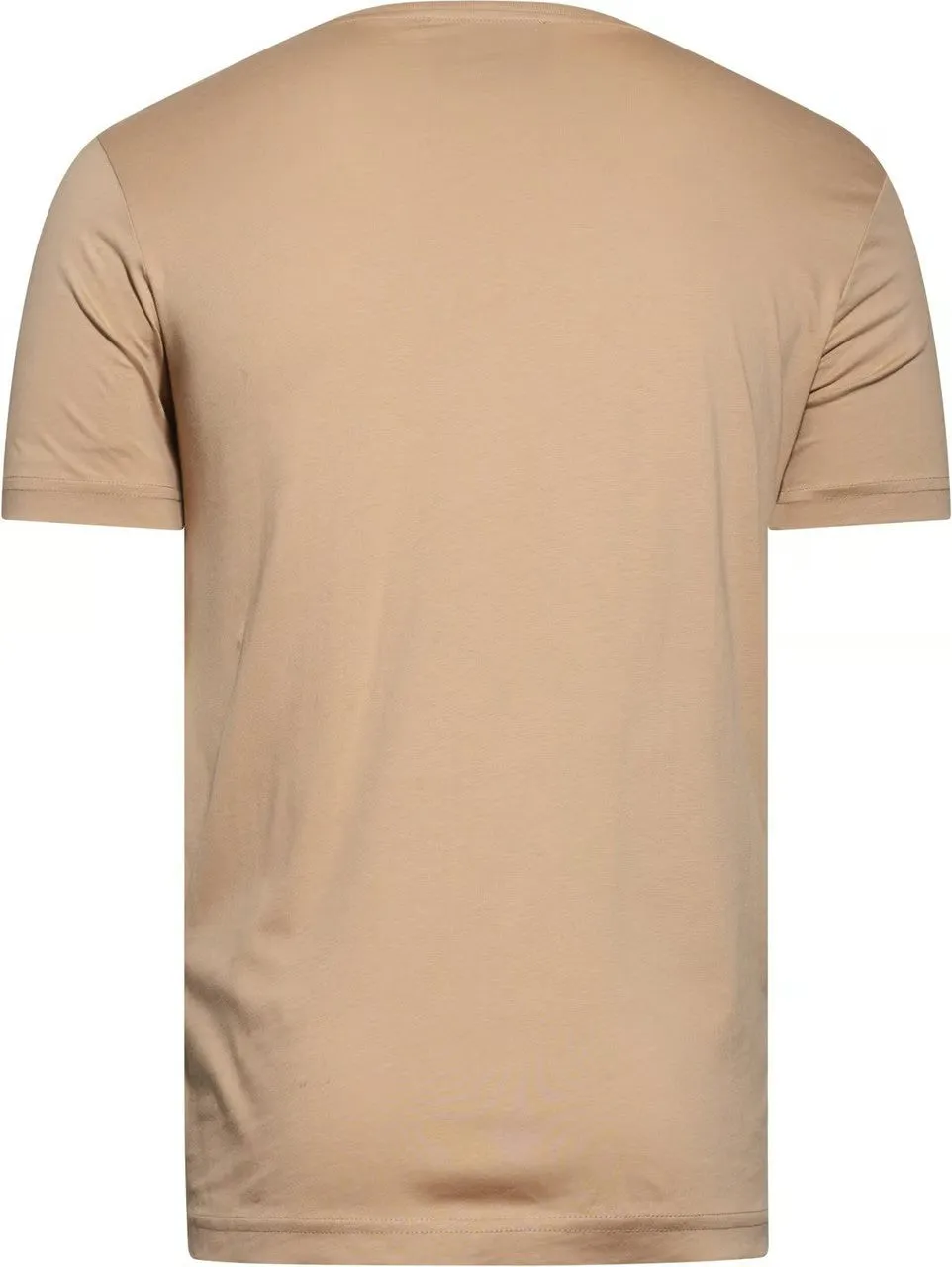 Embroidered Print Logo T-shirt (Khaki) - I23F01563011472