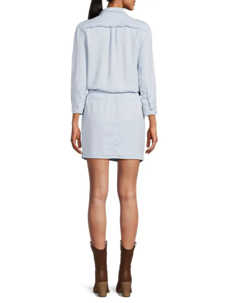 Etienne Marcel Tencel Shirtdress, Military