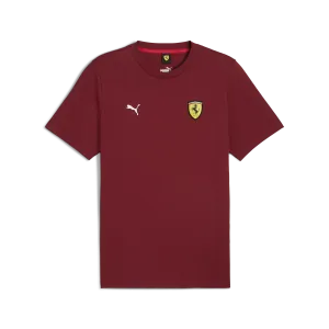 Ferrari t-shirt, Puma, race colored shield, intense red