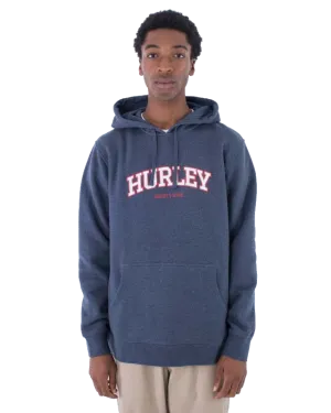 Flow Pullover Hoodie in Heather Indigo