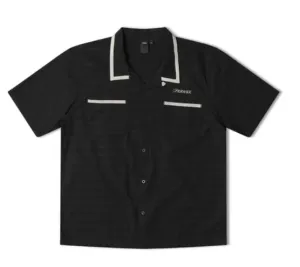 FORMER - MARILYN WIRE SS SHIRT - BLACK BONE