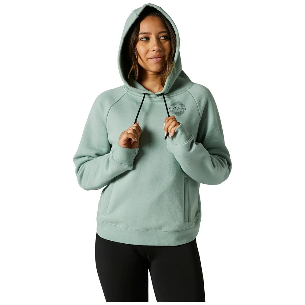 FOX WOMENS PROXIMAH PULLOVER FLEECE HOODY [EUCALYPTUS]