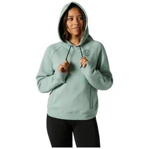 FOX WOMENS PROXIMAH PULLOVER FLEECE HOODY [EUCALYPTUS]