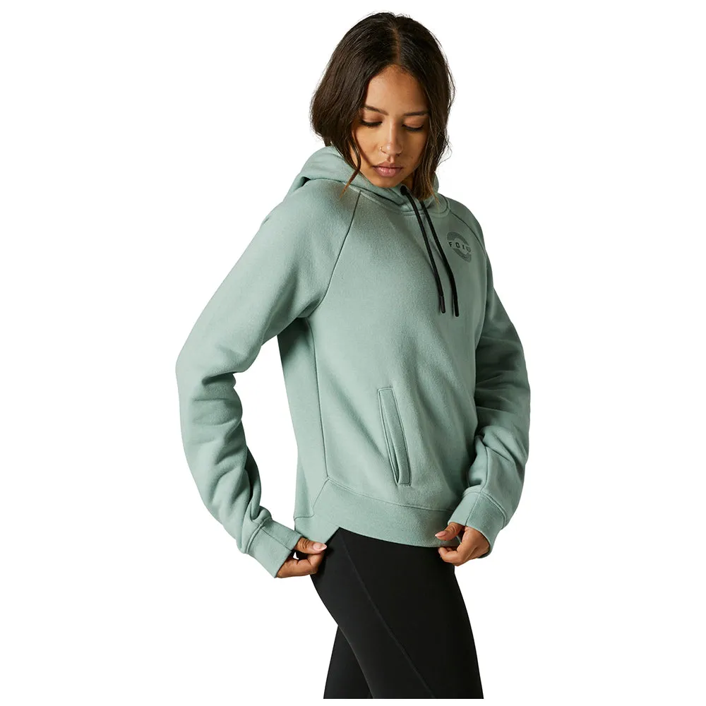 FOX WOMENS PROXIMAH PULLOVER FLEECE HOODY [EUCALYPTUS]