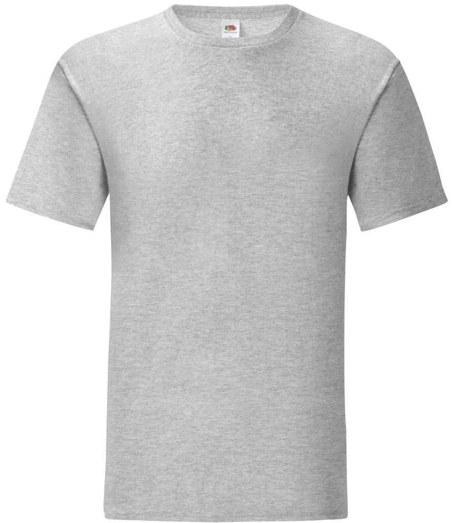 Fruit of the Loom Iconic 150 T-Shirt - Black, Grey, Neutral Colours