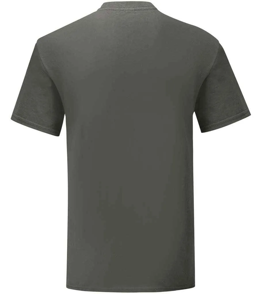 Fruit of the Loom Iconic 150 T-Shirt - Black, Grey, Neutral Colours