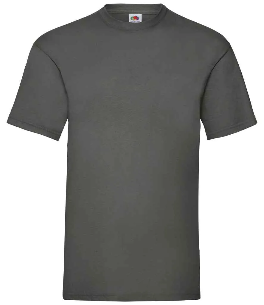 Fruit of the Loom Value T-Shirt - Black, Grey, Neutral Colours