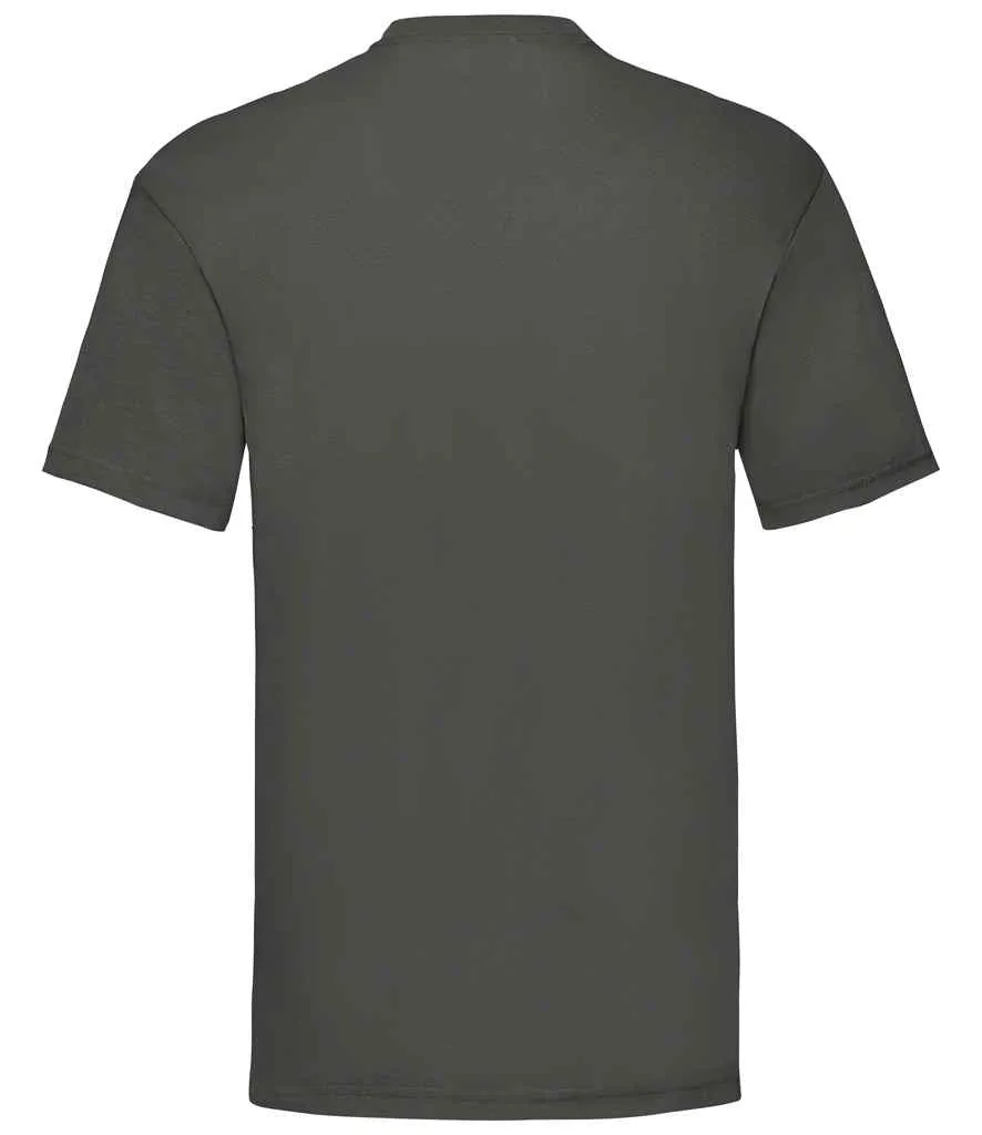 Fruit of the Loom Value T-Shirt - Black, Grey, Neutral Colours