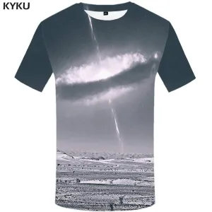 Galaxy Space T shirt Men Nebula Tshirts Print Mountain Tshirt Anime Tree T-shirt 3d Gothic T shirts Funny Mens Clothing