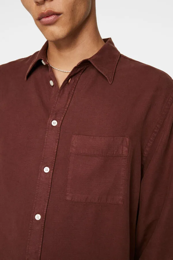 Garment-Dyed Tencel Shirt