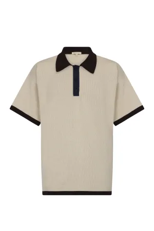 Gender Neutral Knit Polo Top