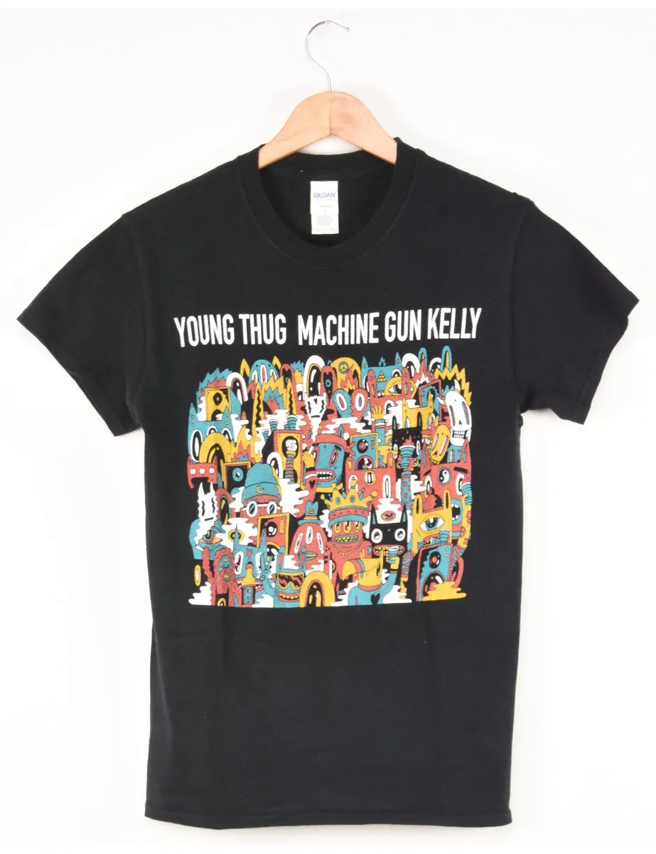 Gildan Young Thug Machine Gun Kelly Printed T-shirt - S