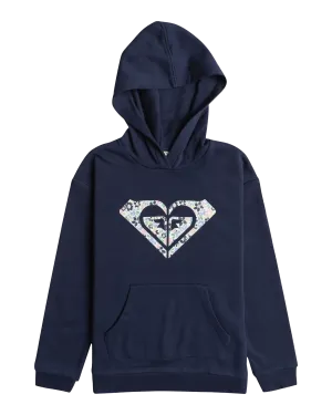 Girls Surf Feeling Hoodie in Naval Academy