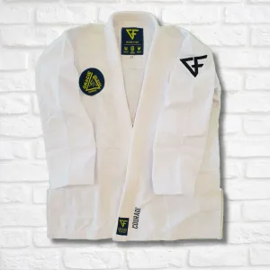 Gracie Swindon / Ground Force Adults Courage V1 Lightweight GI - White (pick-up only)