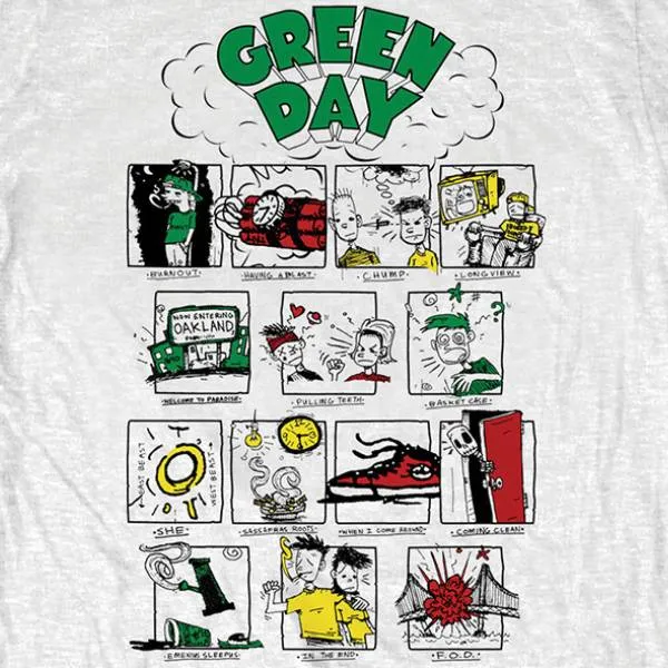 Green Day Kids T-Shirt - Dookie - Rock N Roll Hall Of Fame