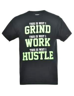 Grind Printed T-shirt - M