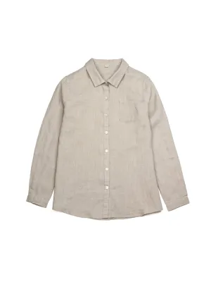 Hemp & Tencel Women's Colored Shirt