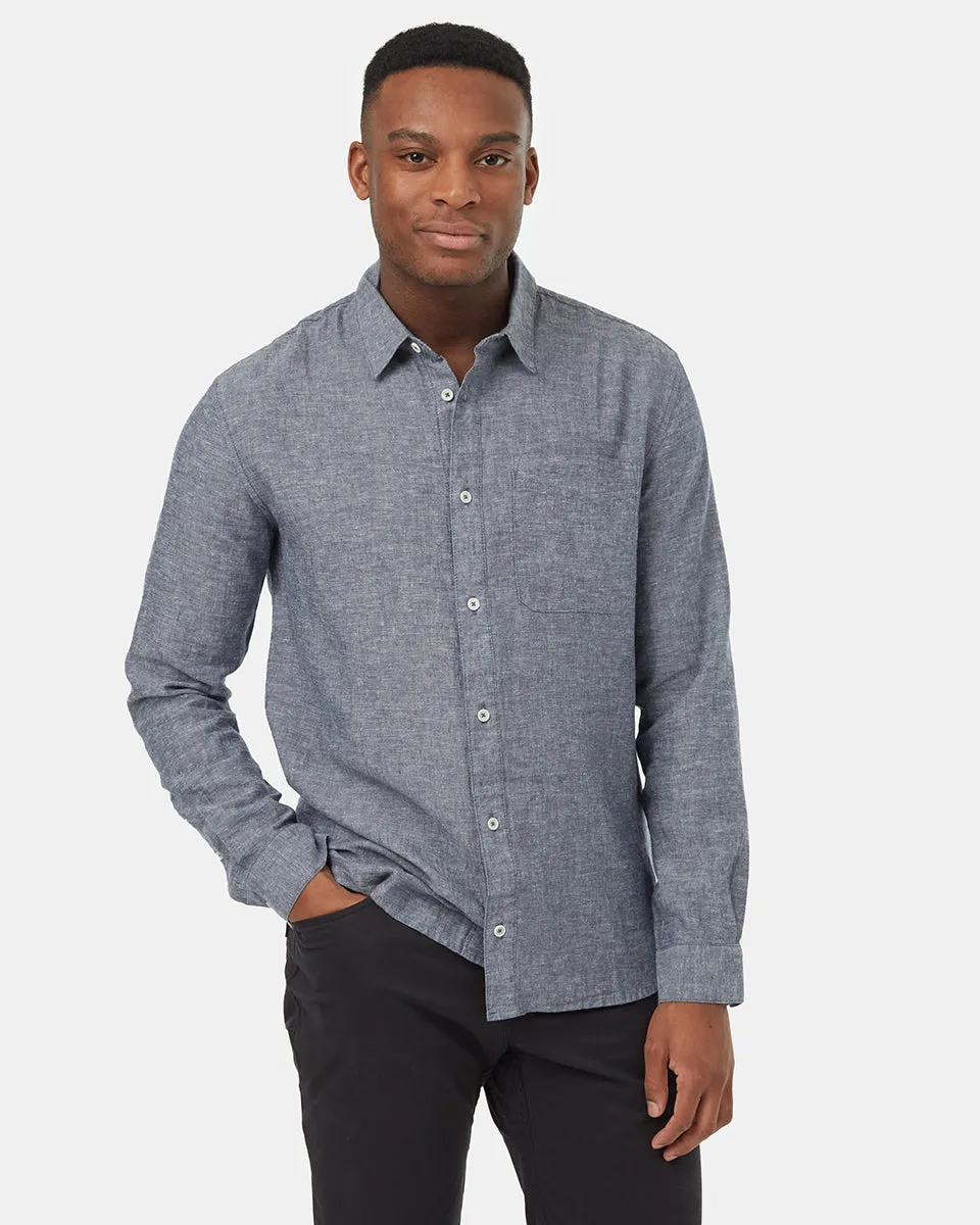 Hemp Button Front Shirt