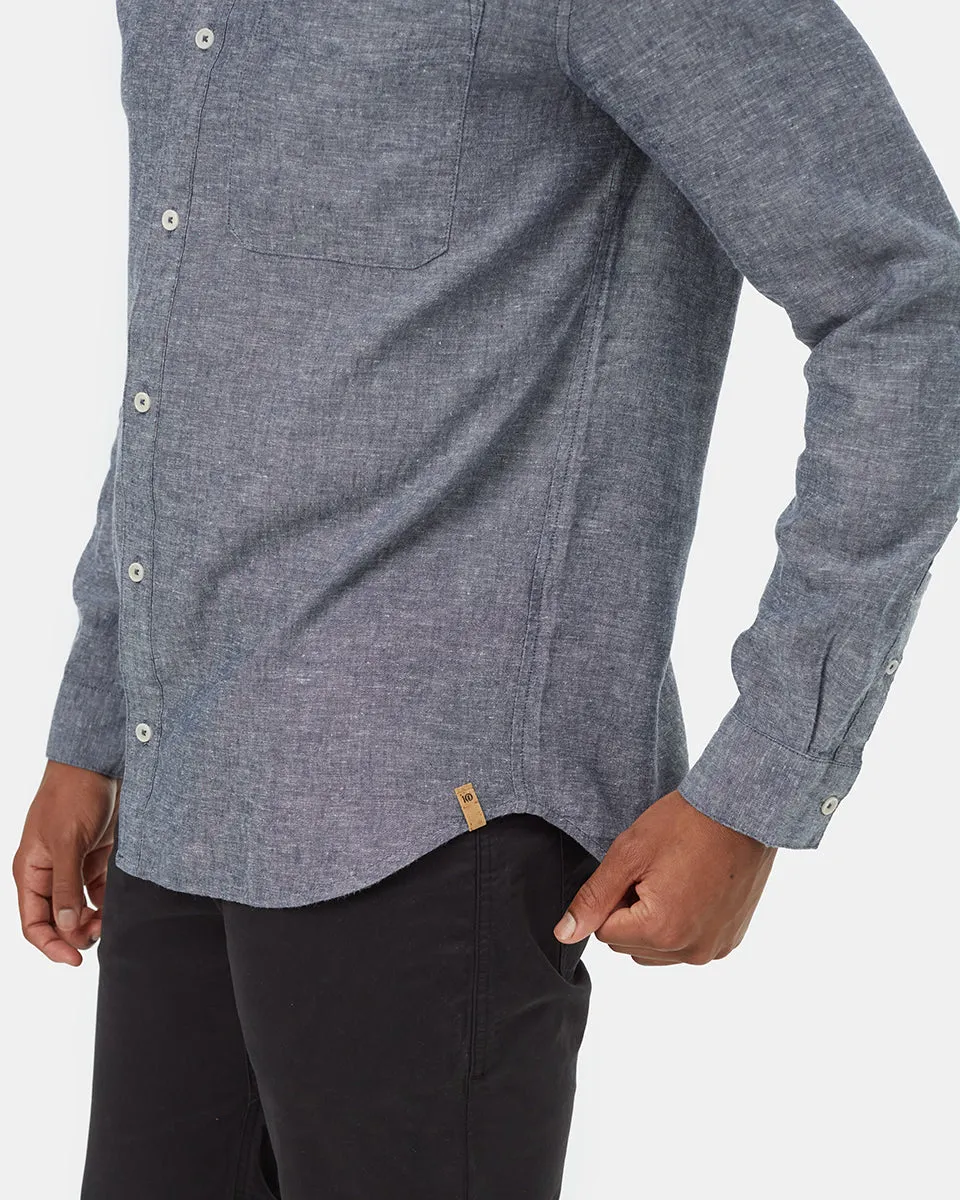 Hemp Button Front Shirt