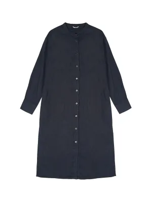 Hemp Tencel Women's Woven Shirt Dress