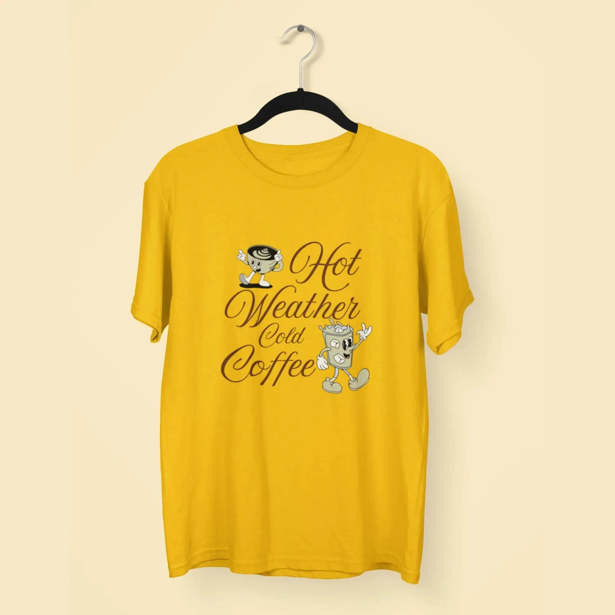 Hot weather cold coffee classic t-shirt