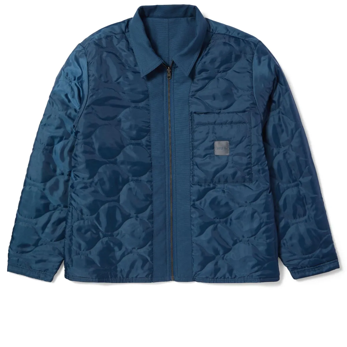 Huf Mason Reversible Shirt Jacket - Oil Blue