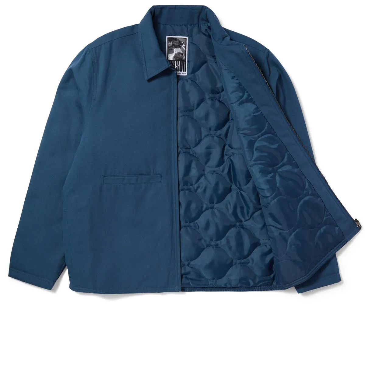 Huf Mason Reversible Shirt Jacket - Oil Blue