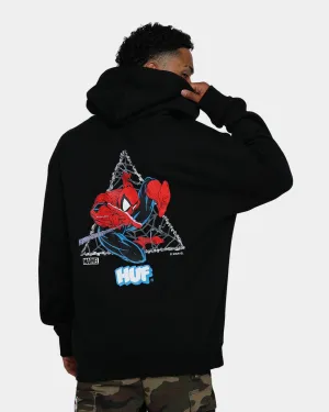 HUF X Marvel Thwip Triangle Pullover Hoodie Black