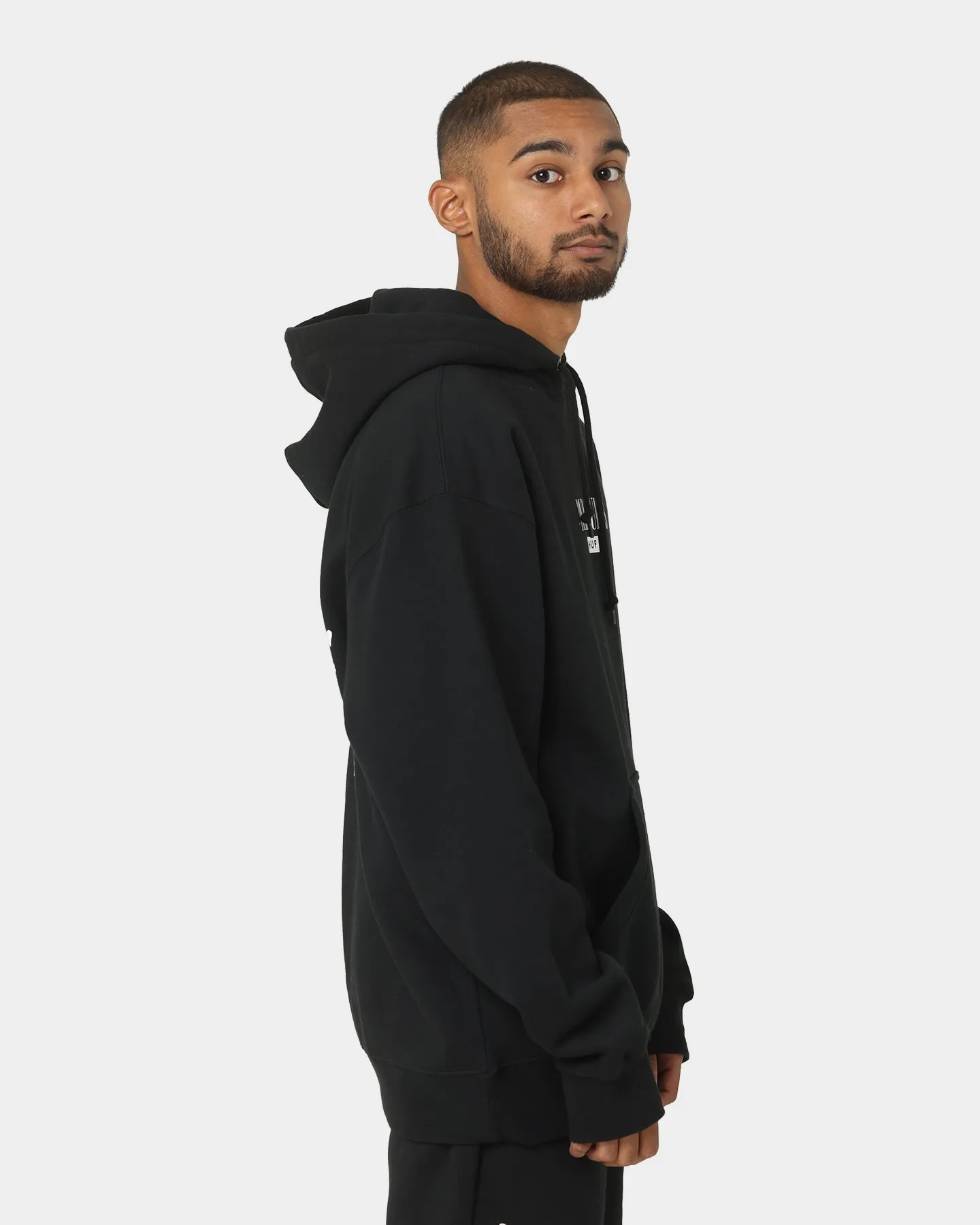 HUF X Pleasures Beetle Pullover Hoodie Black