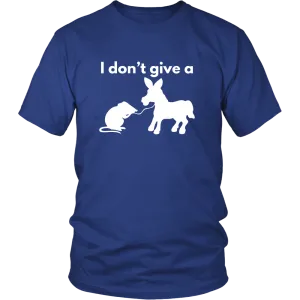 I Don't Give a Rat's Ass - White T-shirt