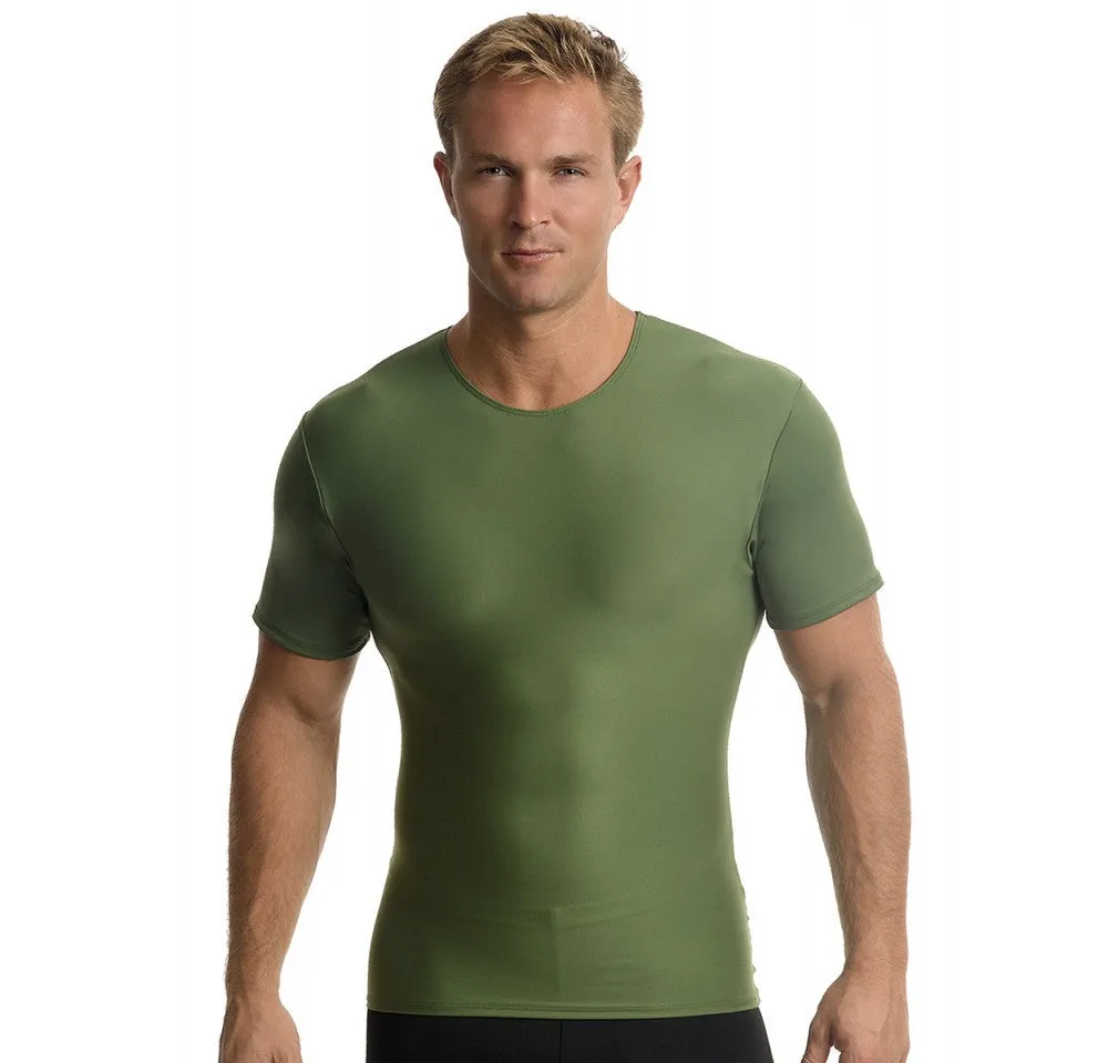 Insta Slim High Compression Short Sleeves Crew Neck ISTS0001