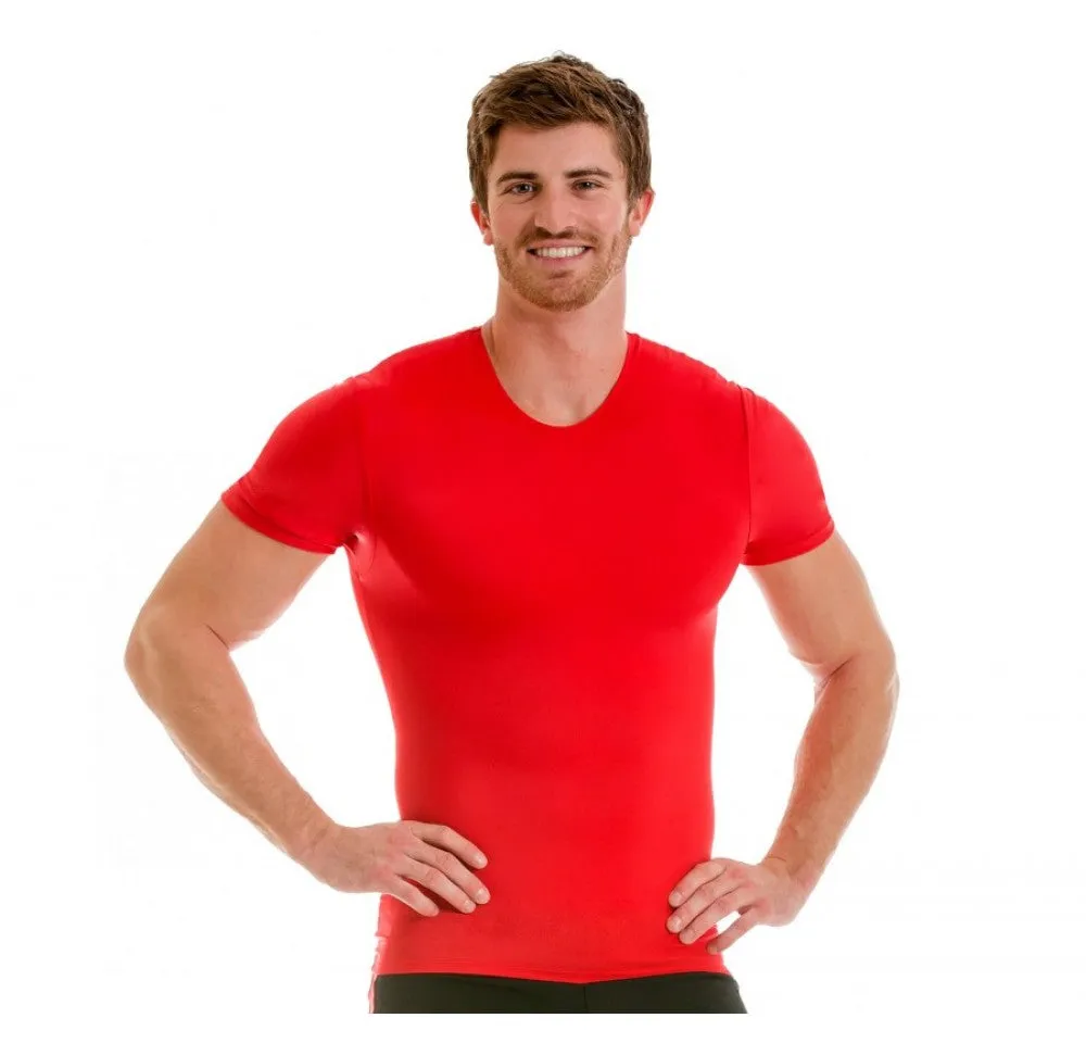 Insta Slim High Compression Short Sleeves Crew Neck ISTS0001